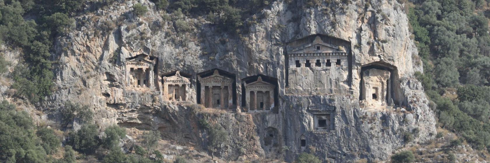 Dalyan Caunos Rock Tombs